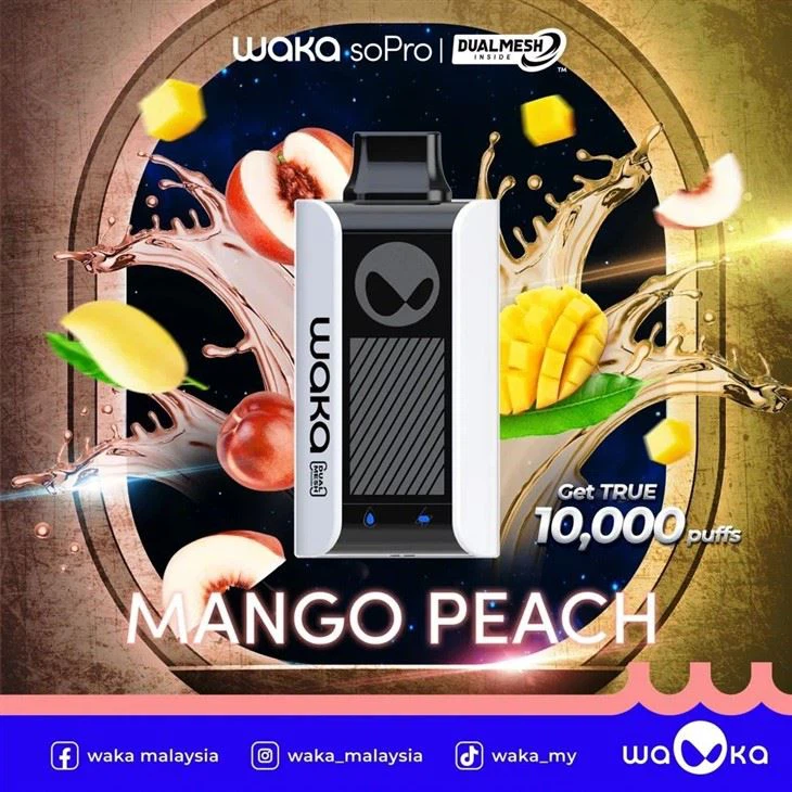 WAKA soPro Dual Mesh 10000 Puffs Disposable Vape WAKA soPro Dual Mesh 10000 Puffs Disposable Vape